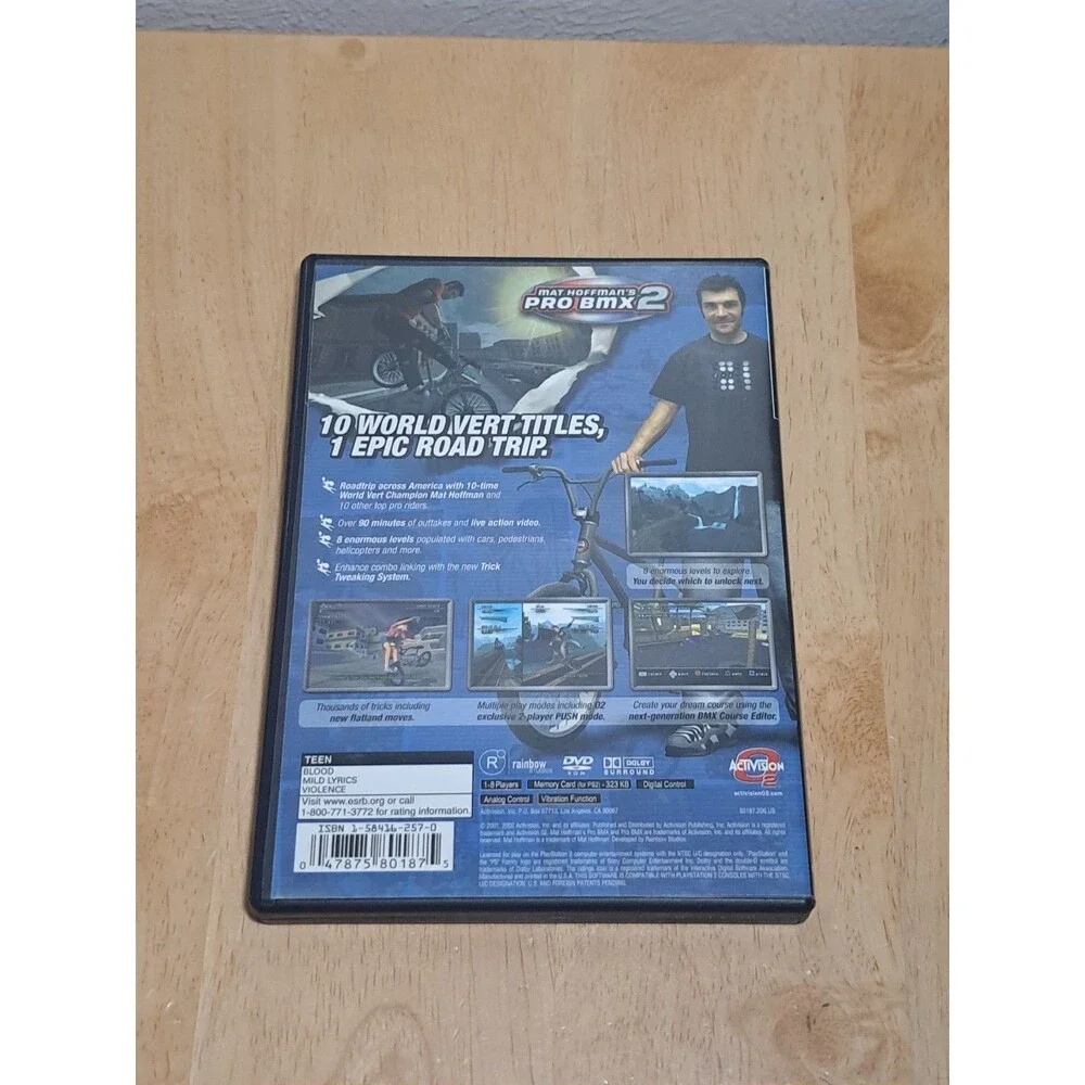 Mat Hoffman's Pro BMX 2 (Sony PlayStation 2, 2002)